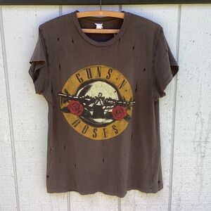 MadeWorn tshirt TOP Guns N Roses tee